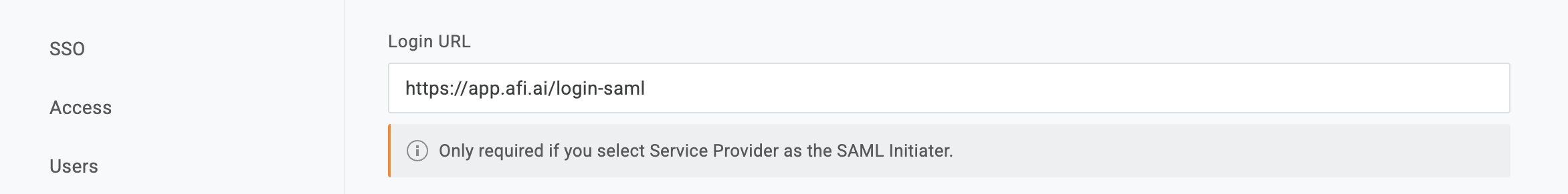 OneLogin Configuration tab showing Application details fields